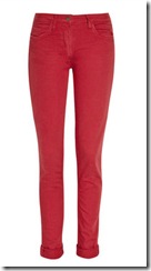 red capri pants